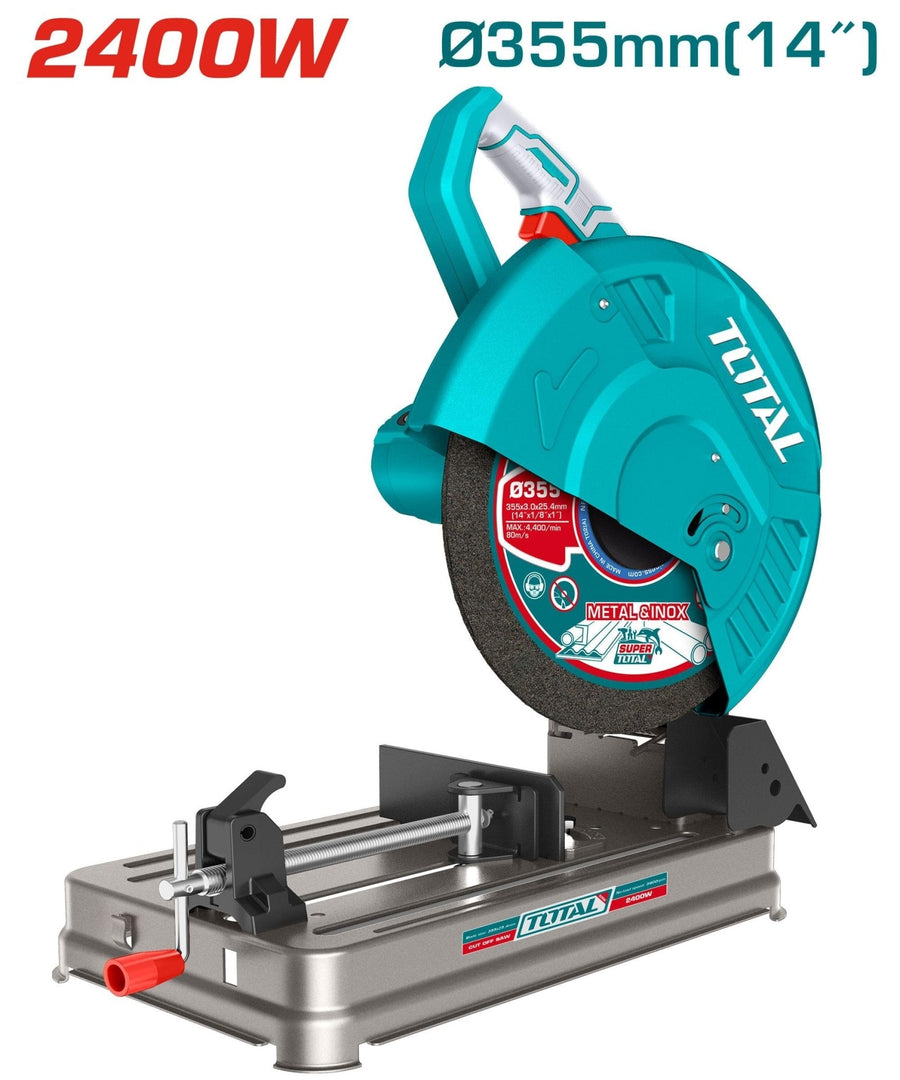 Tronçonneuse métal 2400W TS9243558 pour découpe précise