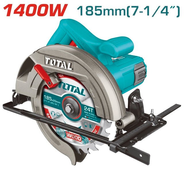 TS11418526 scie circulaire TOTAL 1400W 185mm coupe rapide