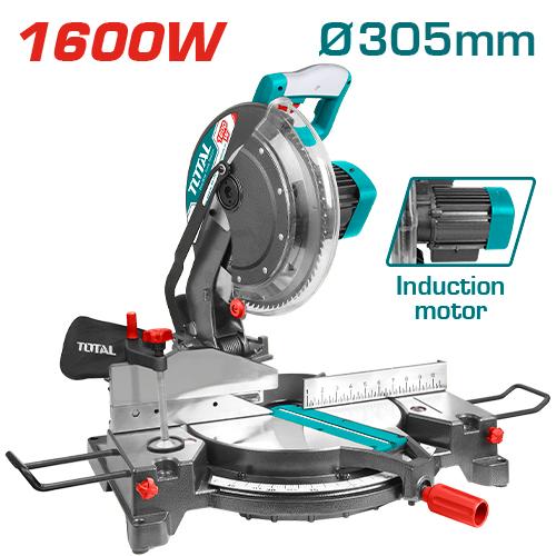 TS42163051 scie à onglet TOTAL 1600 w pour menuiserie