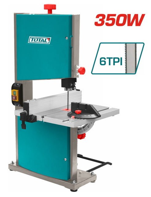 TS730301 scie à ruban TOTAL 350W pour bricolage efficace