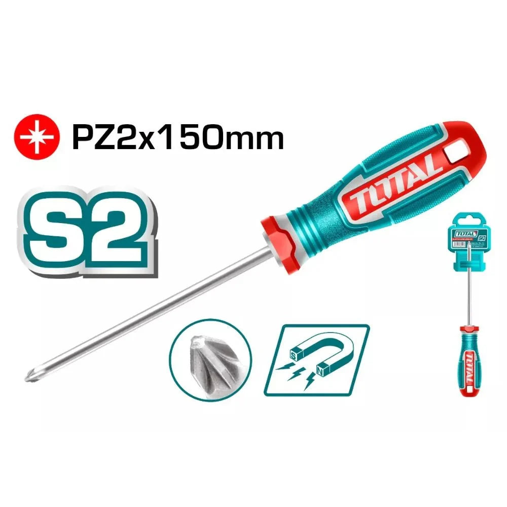 TSDPZ2150 – tournevis pozidriv TOTAL 150 mm – ergonomique