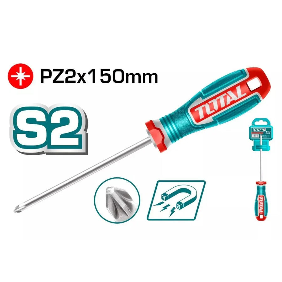 TSDPZ2150 – tournevis pozidriv TOTAL 150 mm – ergonomique