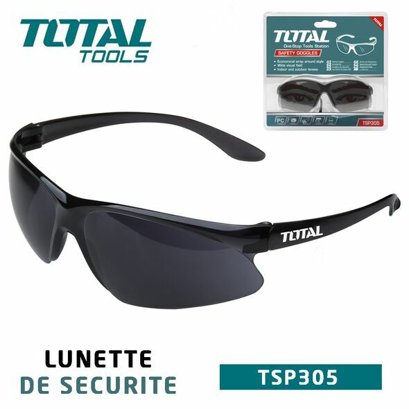 TSP305 lunettes de sécurité TOTAL indice 8 protection