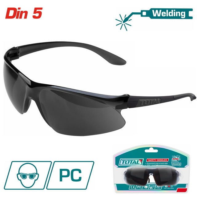 TSP307 - lunettes TOTAL soudure teintées DIN5 - protection