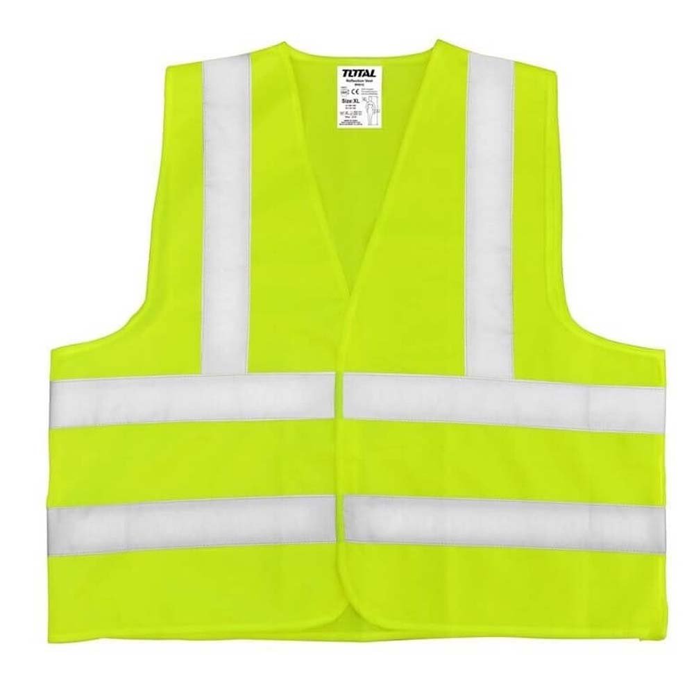 TSP502 gilet de sécurité jaune TOTAL visibilité maximale