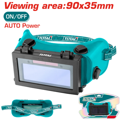 TSP9403 lunette soudage TOTAL filtre lcd usage sécurité