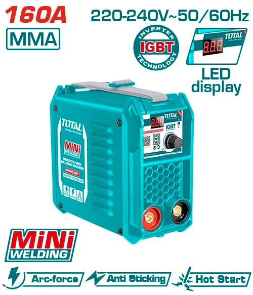TW216018 TOTAL poste mma 160A onduleur soudage - fiable