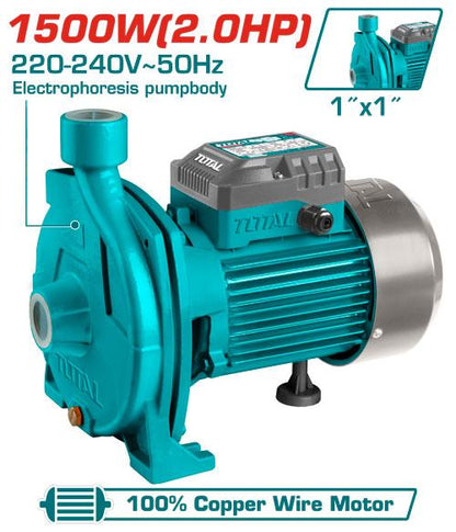 TWP215006 pompe centrifuge TOTAL 1500W 140 lpm domestique