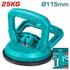 Ventouse TOTAL verre 25 kg Ø115 mm pour levage professionnel TSP01251
